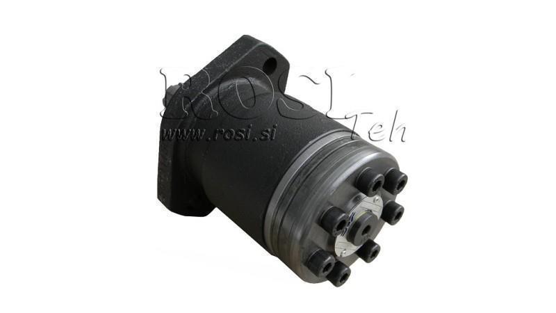Motore Idraulico M+S Hydraulic MP 500 CC/REV – Albero Chiave Dritto 25mm – Porte Laterali 1/2” BSP - 4